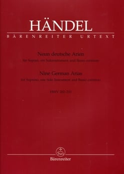 Nine German Arias