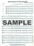 Nine Hymns for Flute Quartet