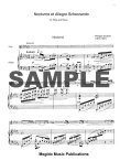 Nocturne et Allegro Scherzando for flute and piano