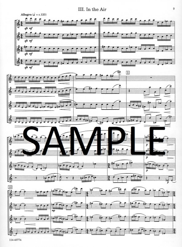 値下げ・CHANGES for 7 Flutes スコア&パート譜 Buy Nymphs Online at $22.99 - Flute World