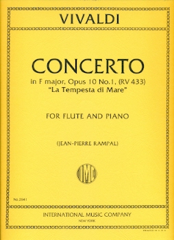 Op10 #1 Concerto in F   La tempesta di mare  (F VI #12)