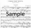Op102 Three Easy Duets (parts only)