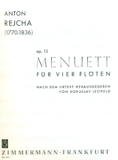 Op12 Menuett from Sinfonico