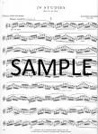 Op15 Twenty-Four Etudes
