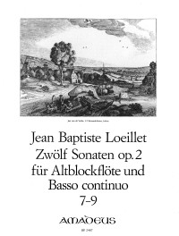Op2/ 7-9 Twelve Sonatas