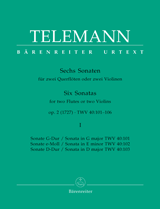 Op2 Six Sonatas (v.1) (score form)