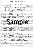 Op2 Six Sonatas (v.1) (score form)