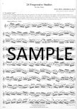 Op33 Twenty-four Etudes (Progressive Studies) (ed.Amsler)