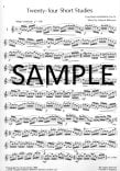 Op33 Twenty-four Etudes (Short Studies)