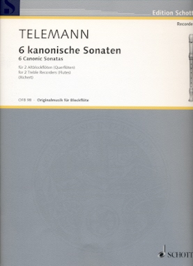 Op5 Six Canonic Sonatas - complete (1 part)