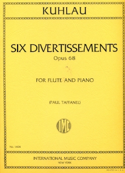 Op68 Six Divertissements (ed.Taffanel)