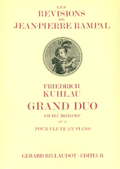 Op71 Grand Duo in e (ed.Rampal)
