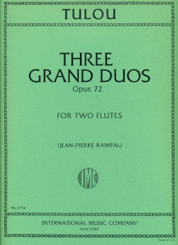 Op72 Three Grand Duos (parts only)
