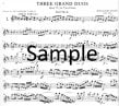 Op72 Three Grand Duos (parts only)