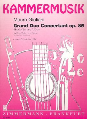 Op85 Grand Duo Concertante in A (sc&pts)
