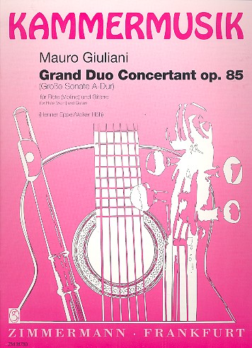 Op85 Grand Duo Concertante in A (sc&pts)