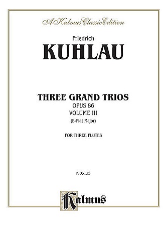 Op86 #3 Grand Trio in Eb (Parts Only)