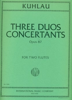 Op87 I01 Three Duets (parts only)