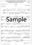Op87#1 Trois Grands Duos Concertants (score form)