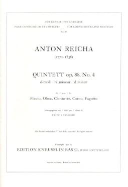Op88/4 Quintet in d minor