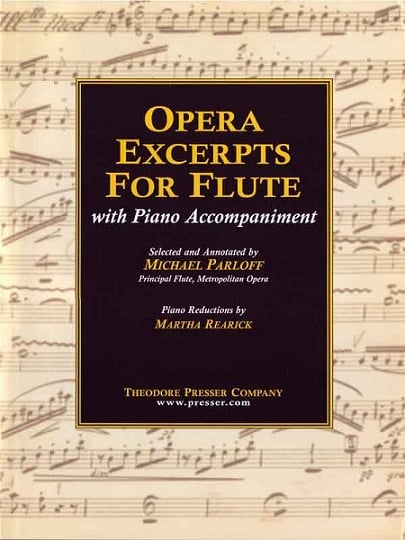 Opera Excerpts for Flute with Piano (w/Rearick)