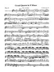 Opp103 Grand Quartet in e (Parts Only)
