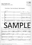 Opus Number Zoo (score)