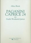 Paganini Caprice 24 for Double Woodwind Quintet