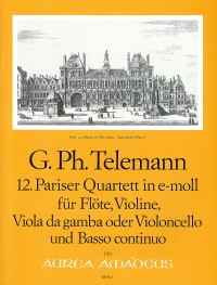 Pariser Quartett #12 in e