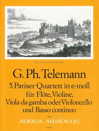 Pariser Quartett #5 in e