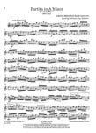 Partita in a (BWV1013)