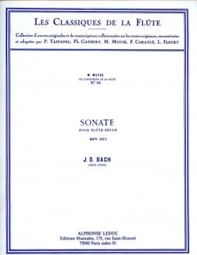 Partita in a (BWV1013) (ed. Moyse,M)