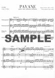 Pavane Pour Une Infante Defunte for four flutes