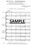Petite Symphonie in Bb (parts)