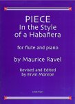 Piece in the Style of a Habanera