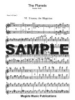 Planets (The) - Uranus, the Magician (1st Flute & 2nd Flute Part)