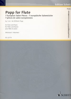 Popp for Flute-7 European Salon Pieces