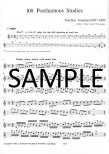 Posthumous Etudes (One Hundred Posthumous Studies)