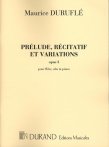 Prelude, Recitativ, & Variations Op3