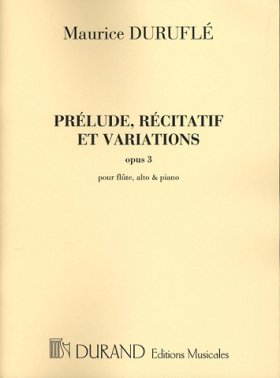 Prelude, Recitativ, & Variations Op3