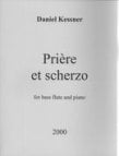 Priere et Scherzo