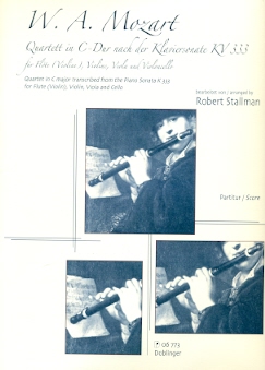 Quartet in C K333 (score)