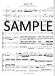 Quartet in C K454 (sc&pts)