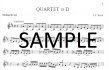 Quartet in D