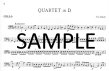 Quartet in D