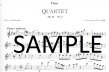 Quartet in g Op19 #2