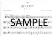 Quartet in g Op19 #2