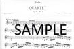 Quartet in g Op19 #2
