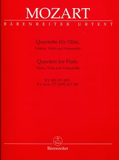 Quartets K285,285a,285b,298 URTEXT (pts)