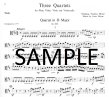 Quartets  K285,285b,298